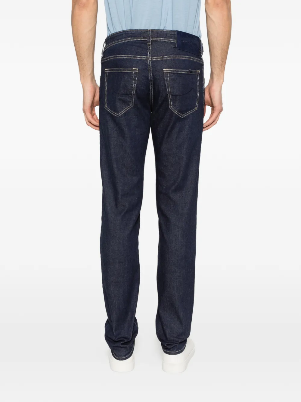 Jacob Cohën Nick stitching jeans - Blu