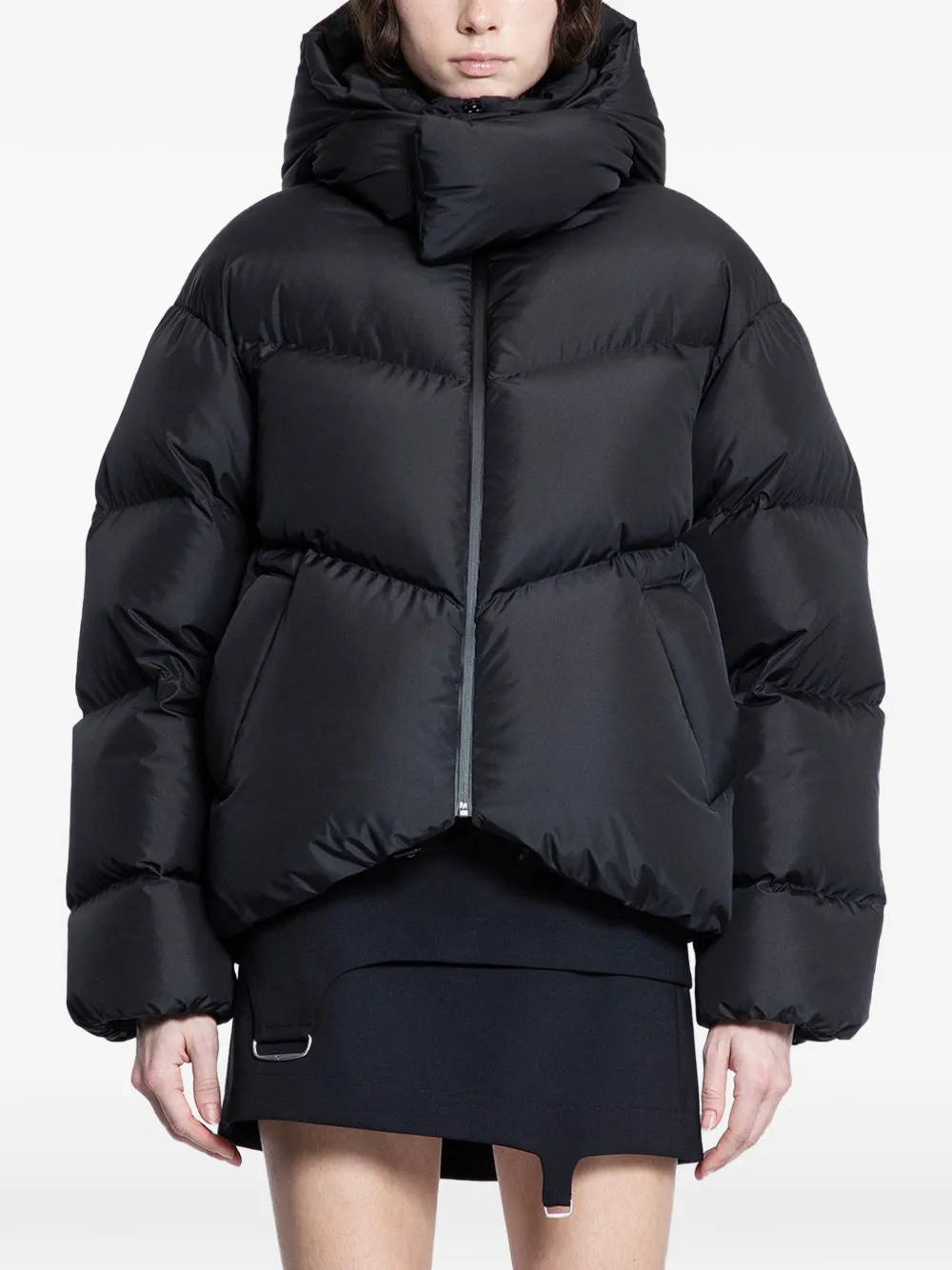 Ssheena padded quilted jacket - Black