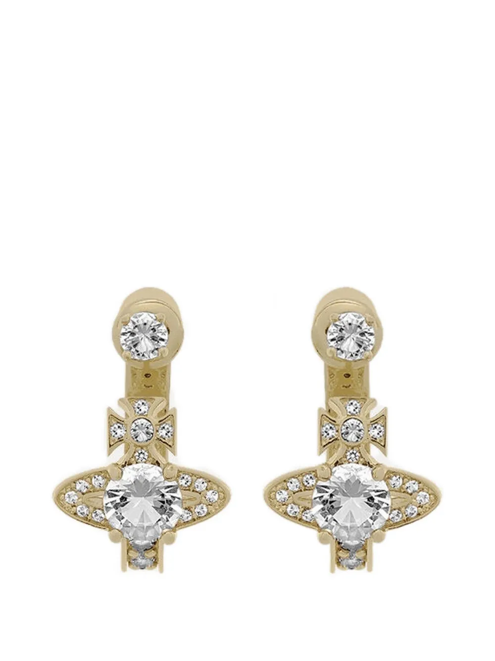 Vivienne Westwood Maitena orb-embellished earrings - Oro