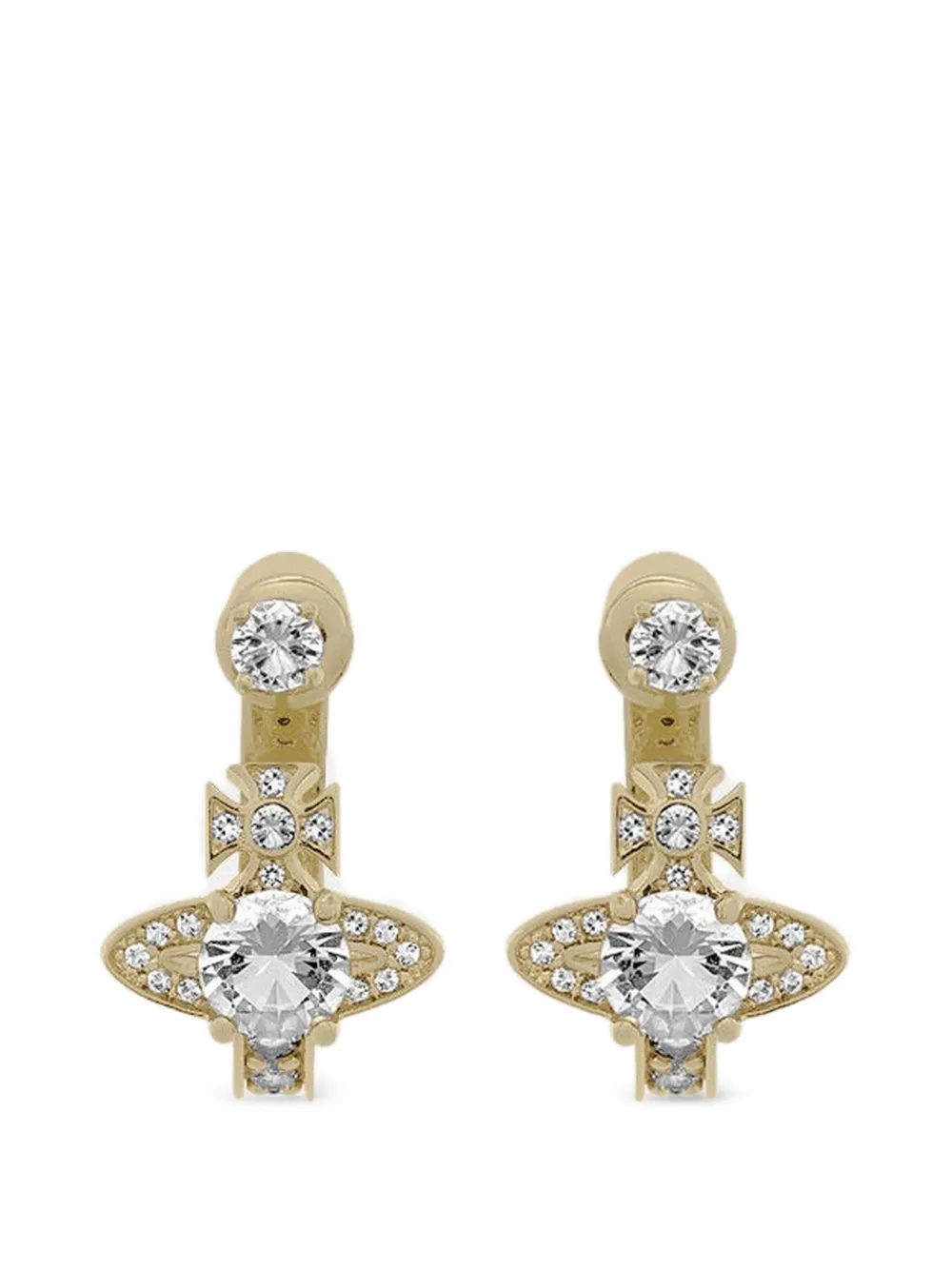 Vivienne Westwood Maitena orb-embellished earrings - Oro