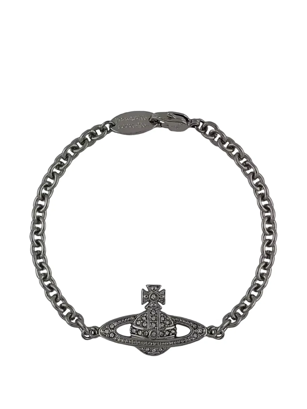 Vivienne Westwood orb-detail bracelet - Grey 1