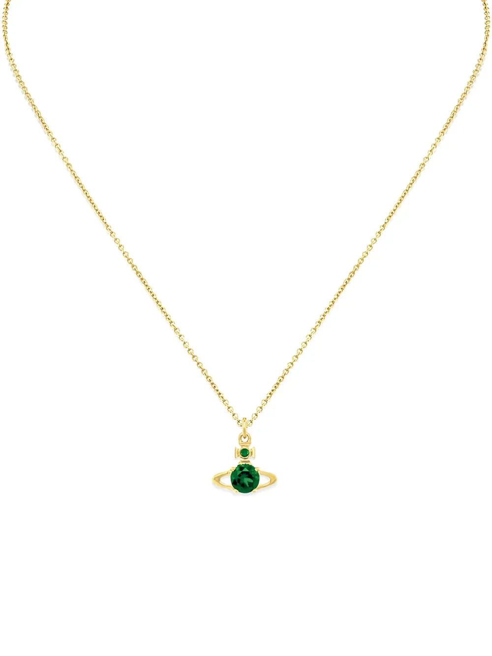 Vivienne Westwood Reina Orb-pendant Necklace In Gold