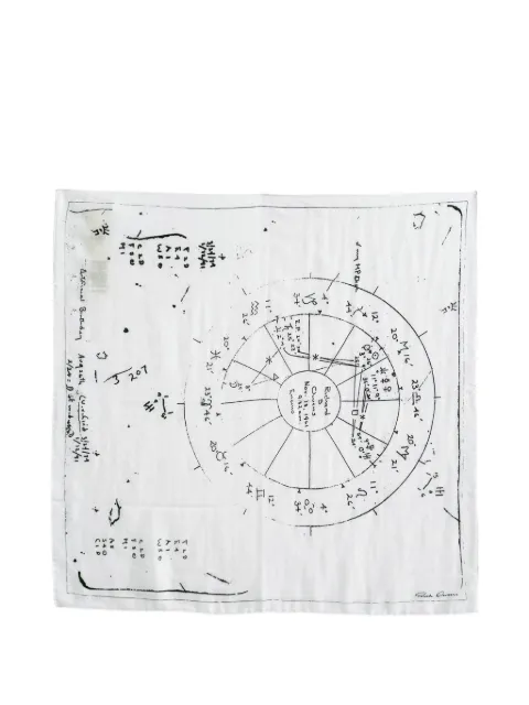 Rick Owens horoscope scarf