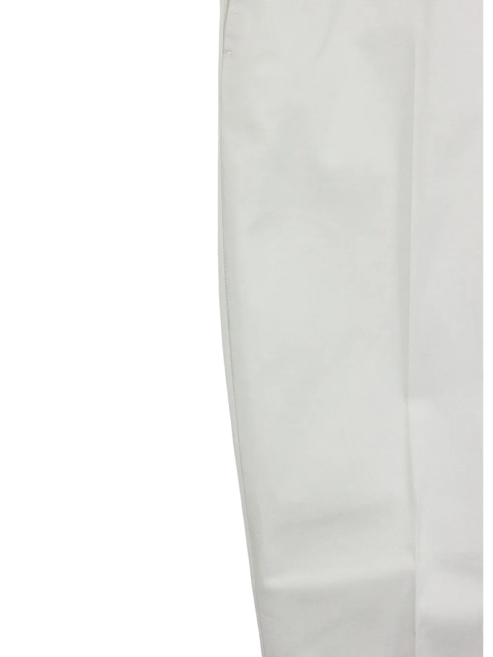 Incotex Katoenen broek met riemlussen Wit