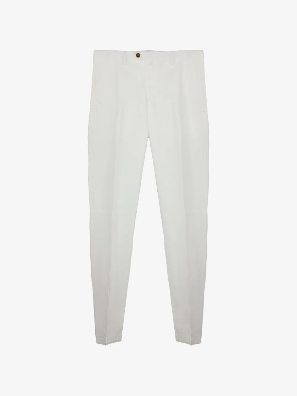 Briglia 1949 belt loops pockets trousers | White | Image 1
