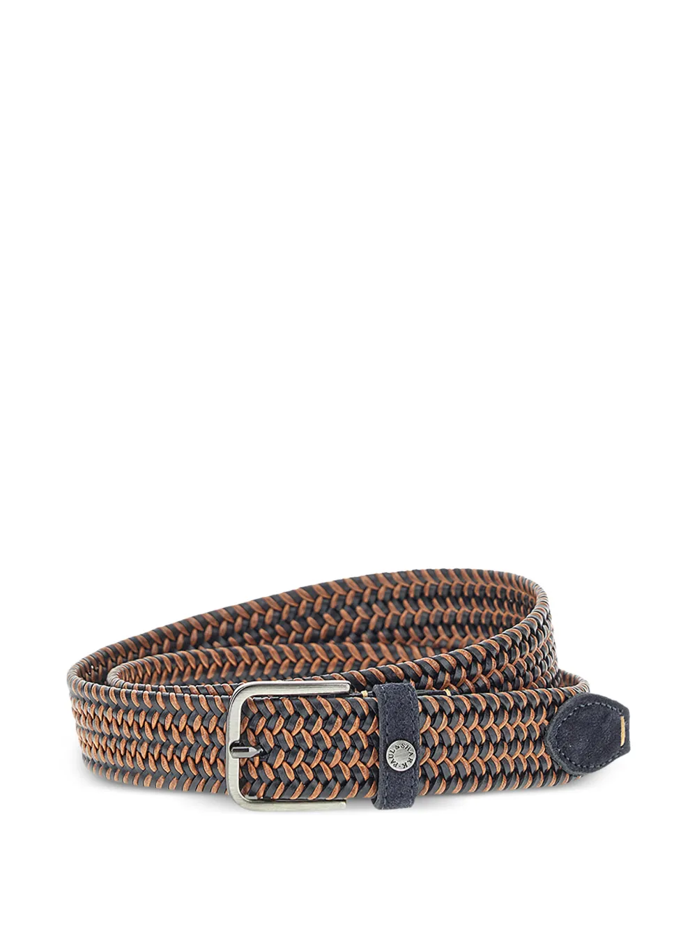 Paul & Shark braided belt - Blu