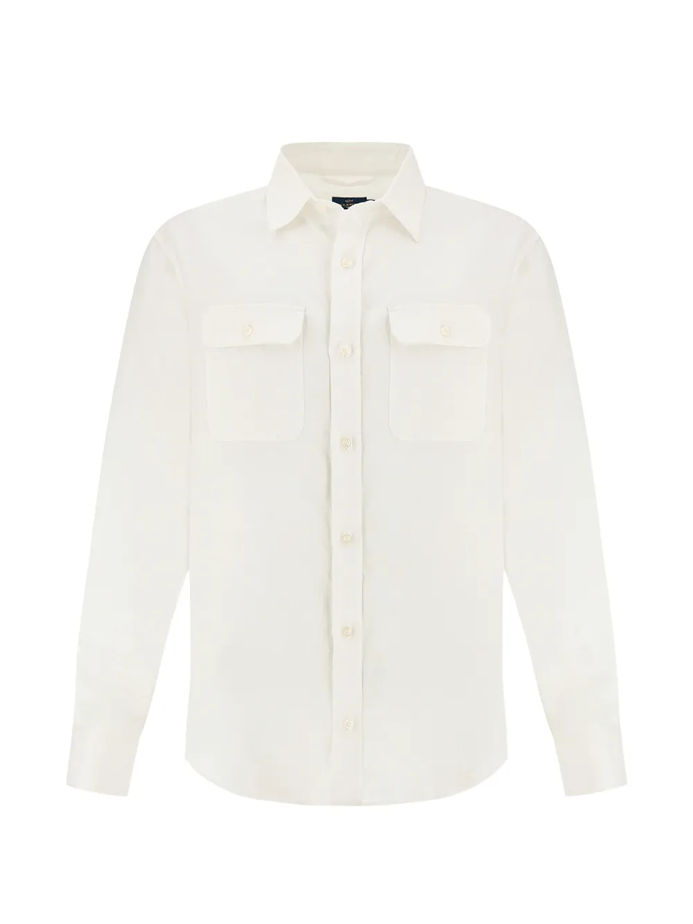 Paul & Shark pocket linen shirt - Bianco