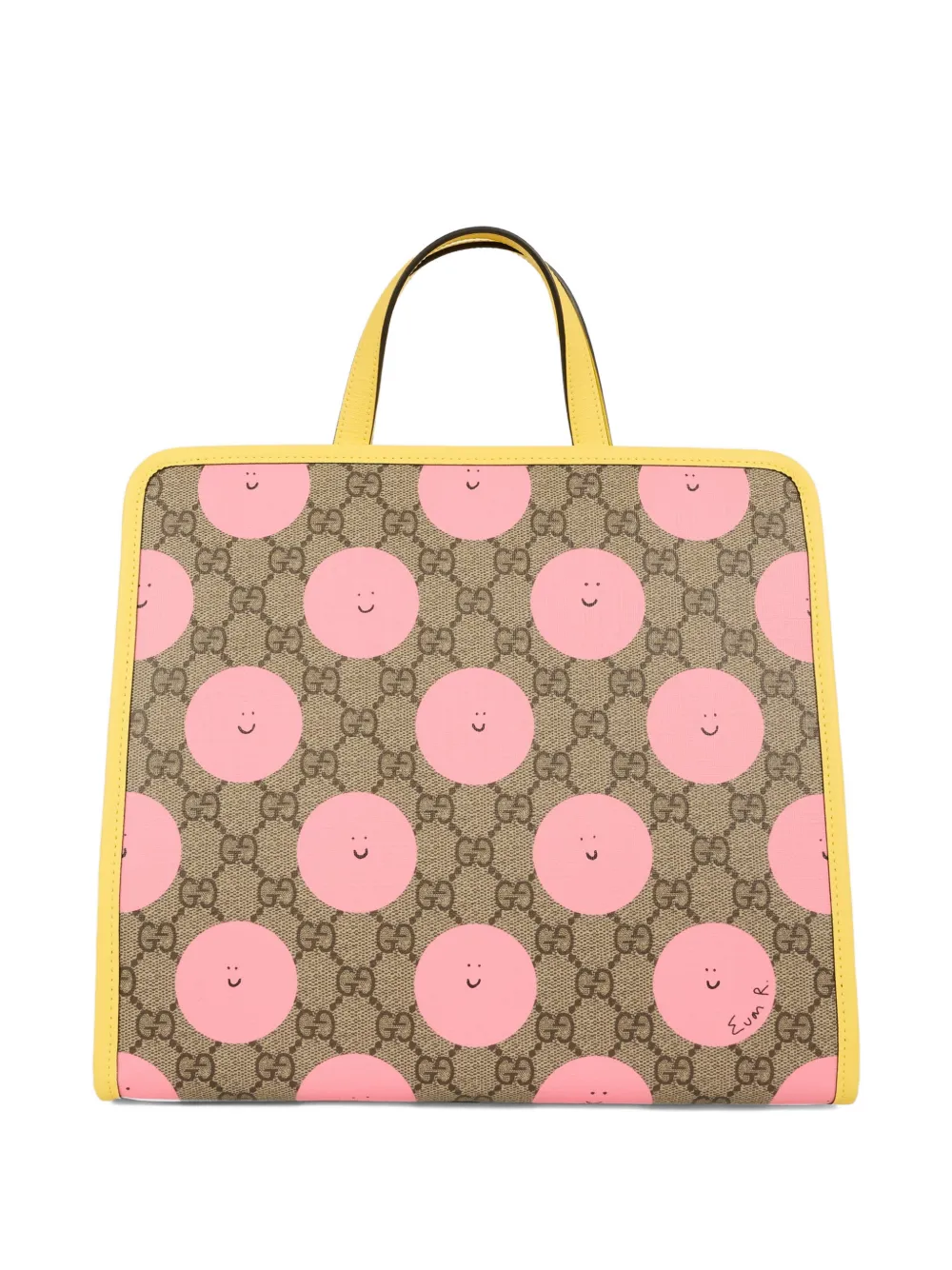  Gucci Kids X Euan Roberts Gg-pattern Tote Bag - Neutrals 