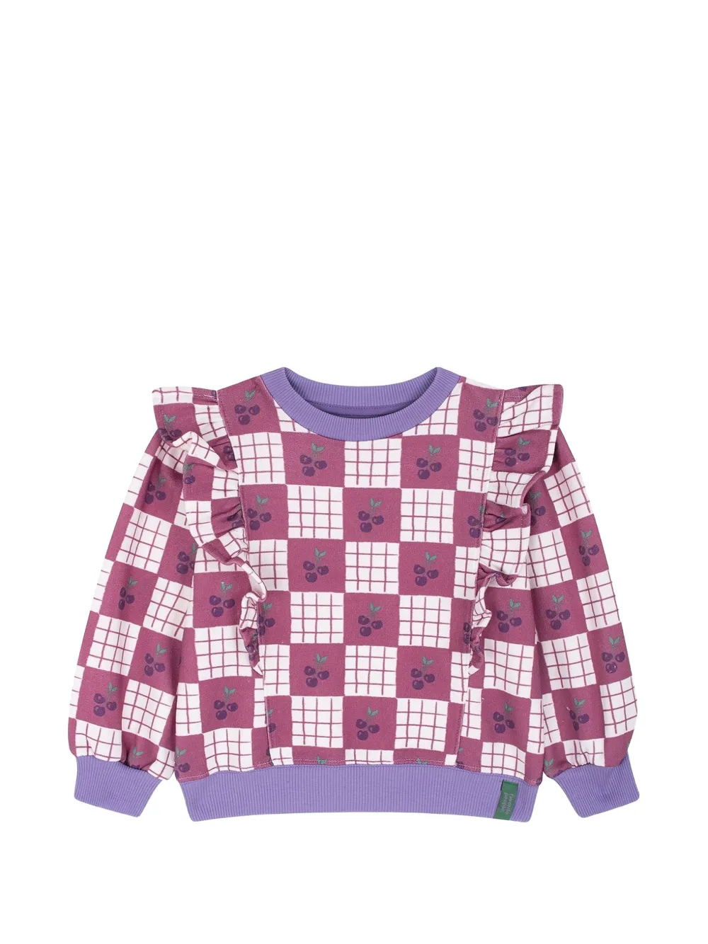 Favorite People Felpa Ciao con ruches - Viola