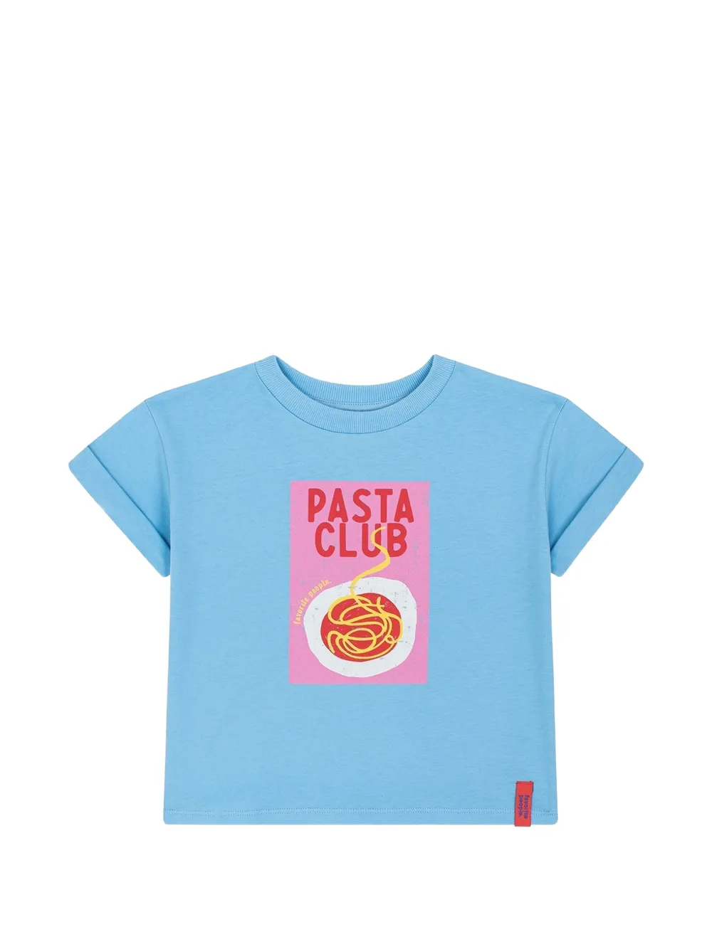 Favorite People T-shirt Pasta - Blu