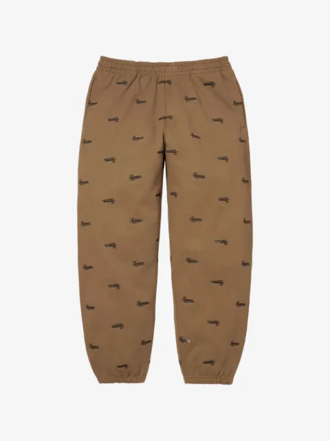 Supreme Repeat Script track pants