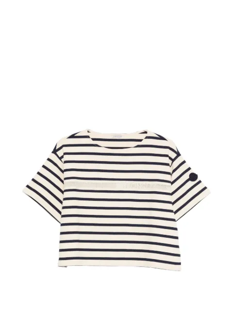 Moncler striped short-sleeve T-shirt