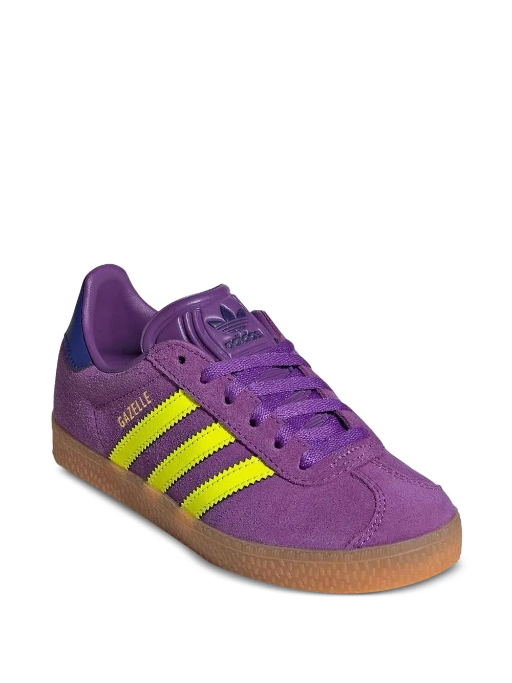 Adidas Kids Gazelle stripe sneakers Paars