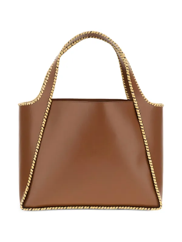 Stella McCartney logo-detail Tote Bag | ブラウン | FARFETCH JP
