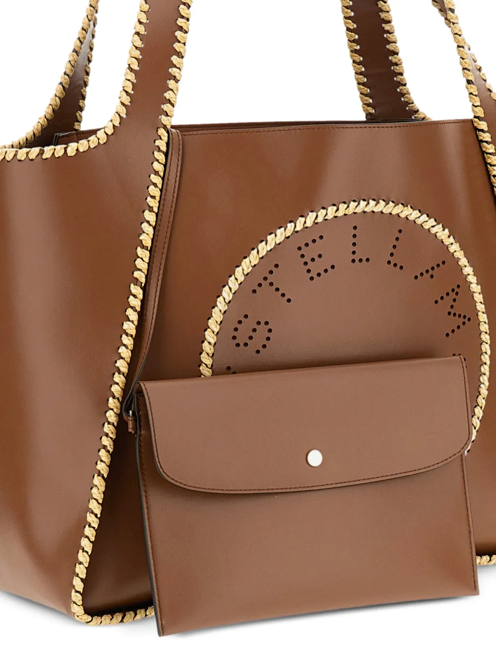 Stella McCartney logo-detail tote bag Bruin