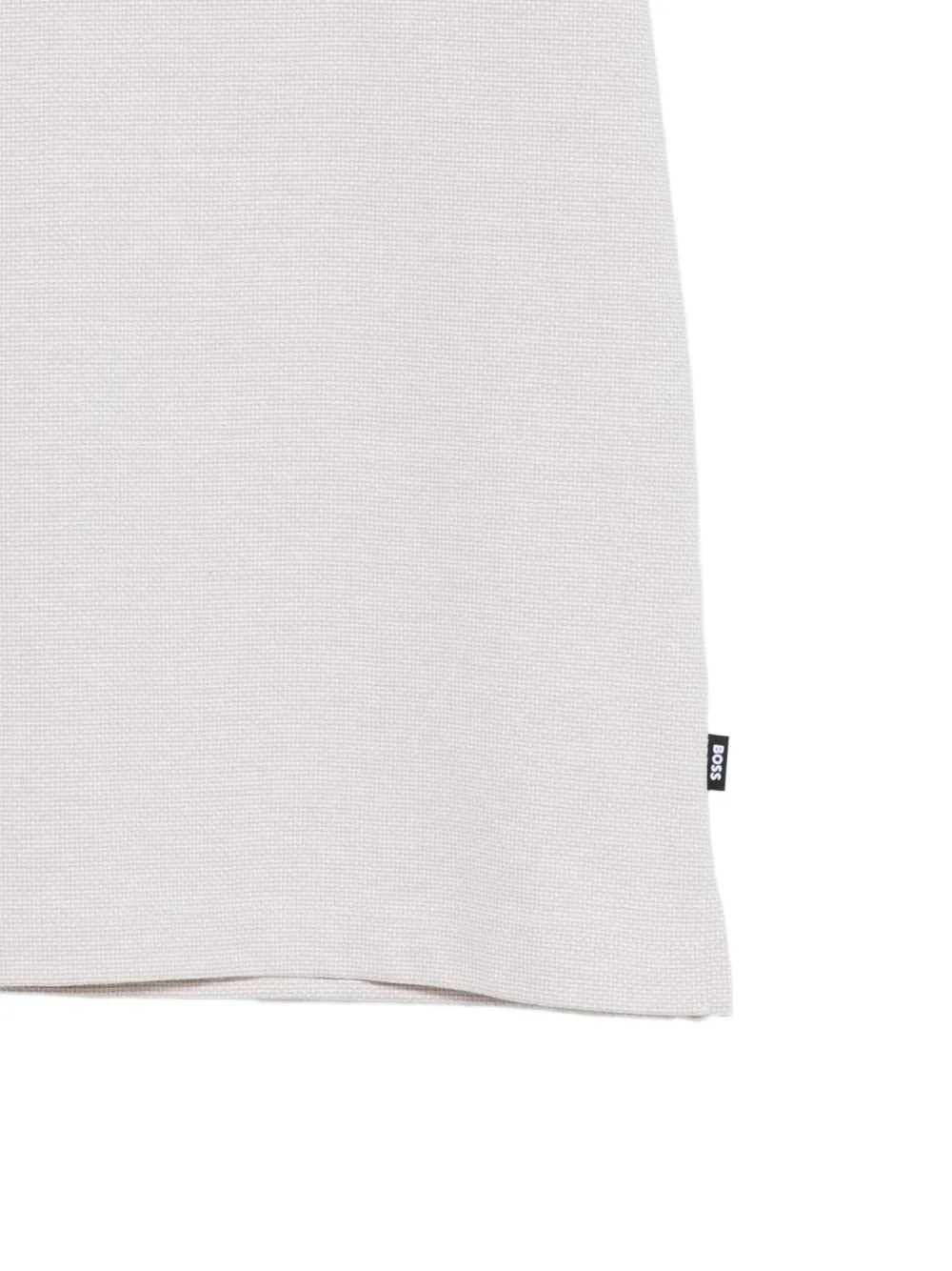 BOSS Katoenen T-shirt Beige