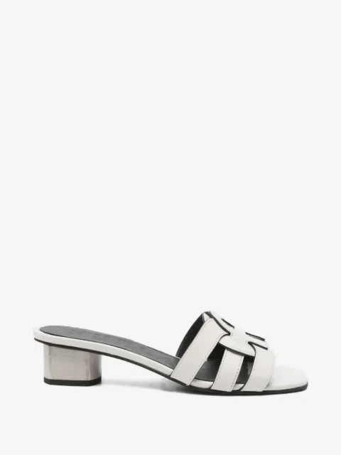 Furla logo leather sandals