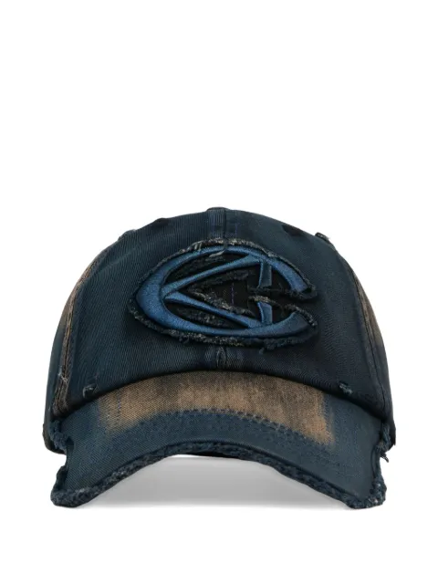 CamperLab logo-patch distressed cap