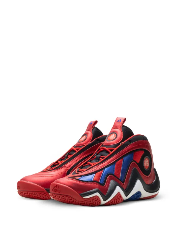 Adidas Crazy 97 レースアップ スニーカー | レッド | FARFETCH JP