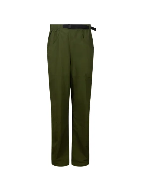 The North Face contrast-belt straight-leg trousers