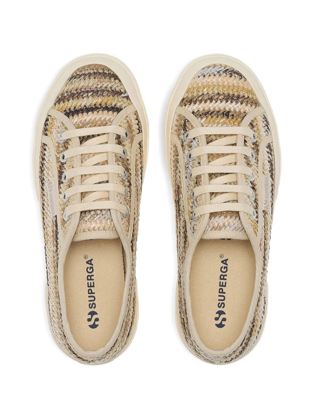 Superga 2750 weaving sneakers Beige