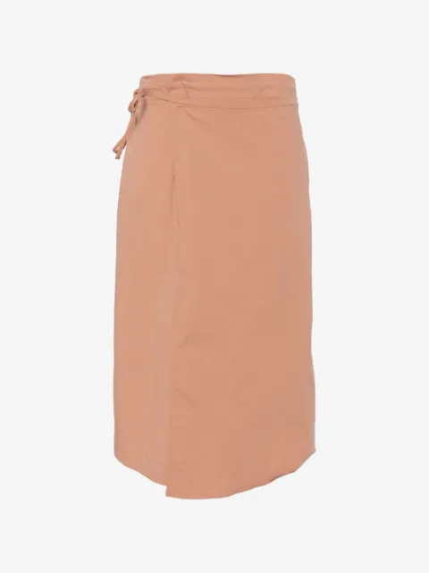 Niu wrap midi skirt