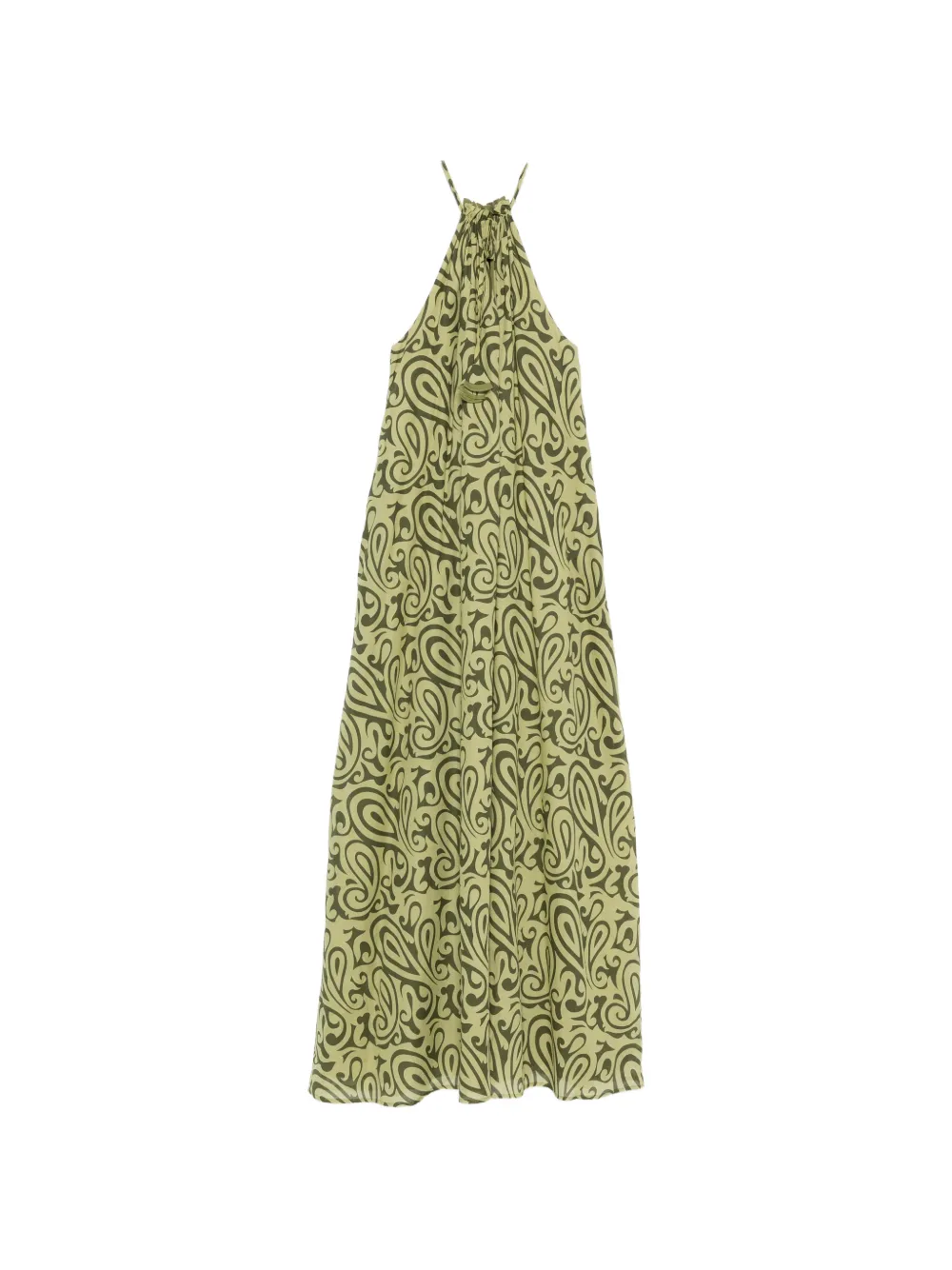 Niu paisley-print halterneck maxi dress