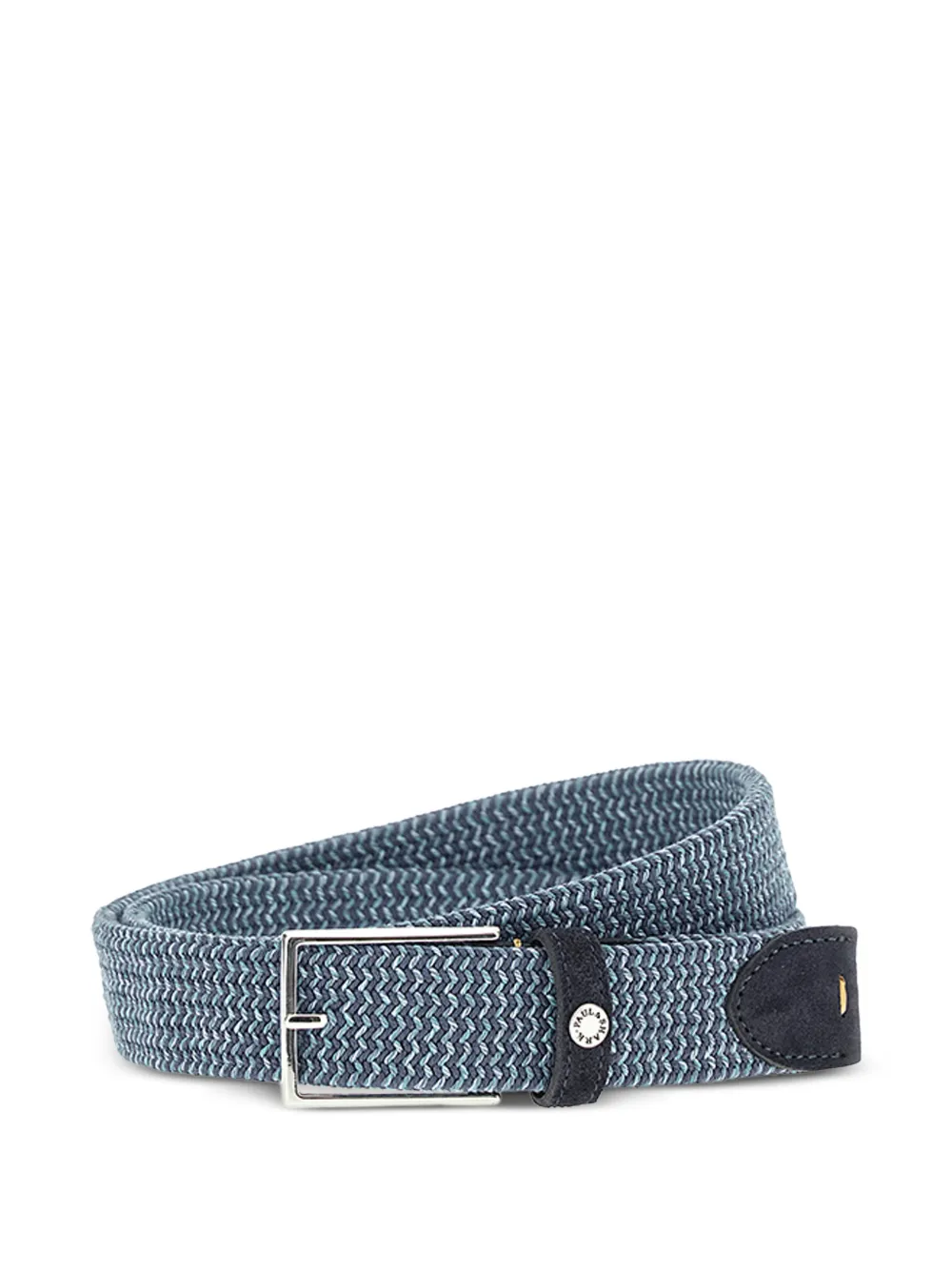 Paul & Shark elastic braided belt - Blu