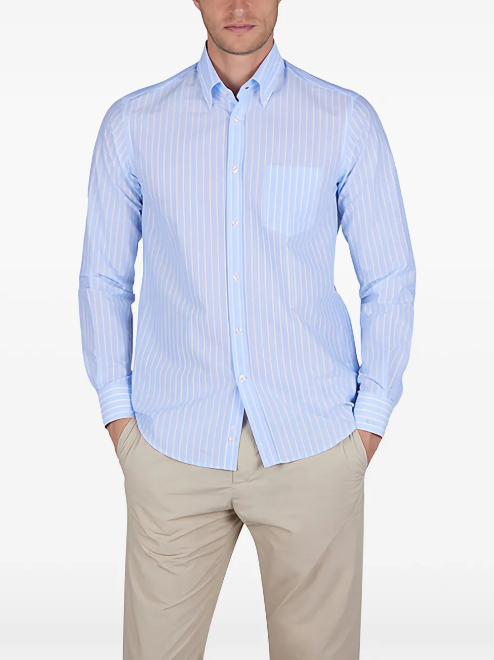 Paul & Shark 条纹棉衬衫