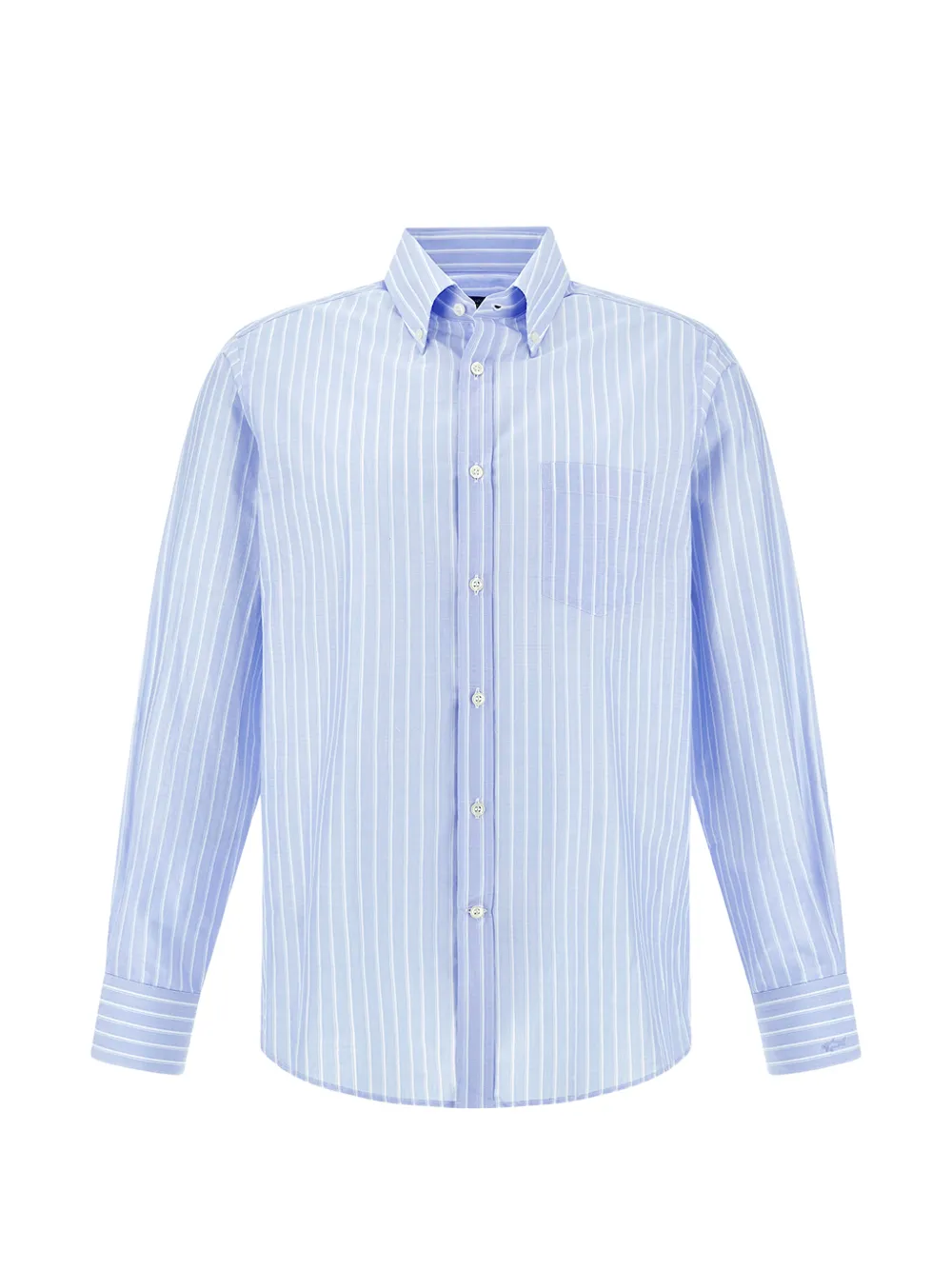 Paul & Shark 条纹棉衬衫 | 蓝色