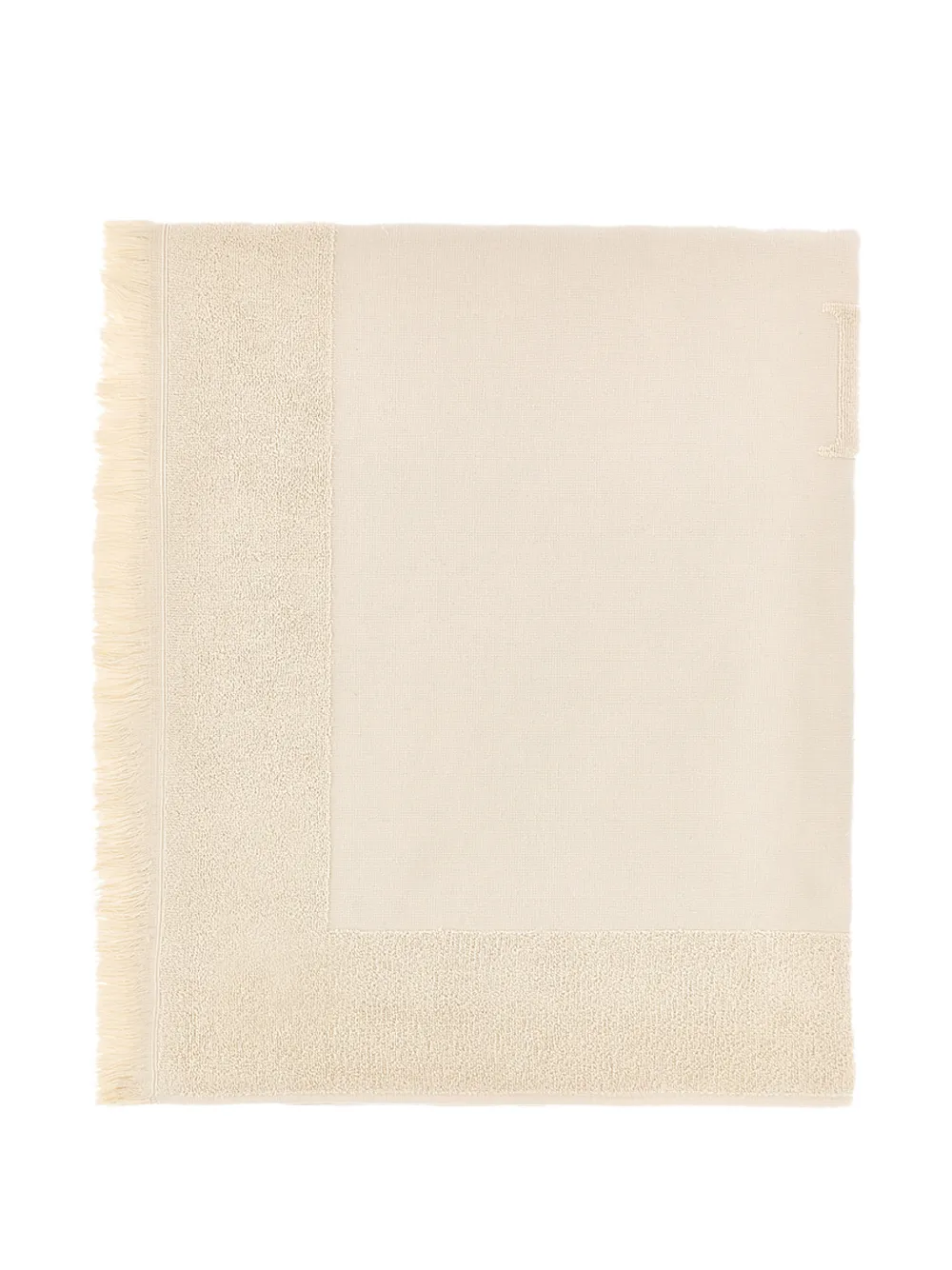 Paul & Shark jacquard-logo beach towel - Toni neutri