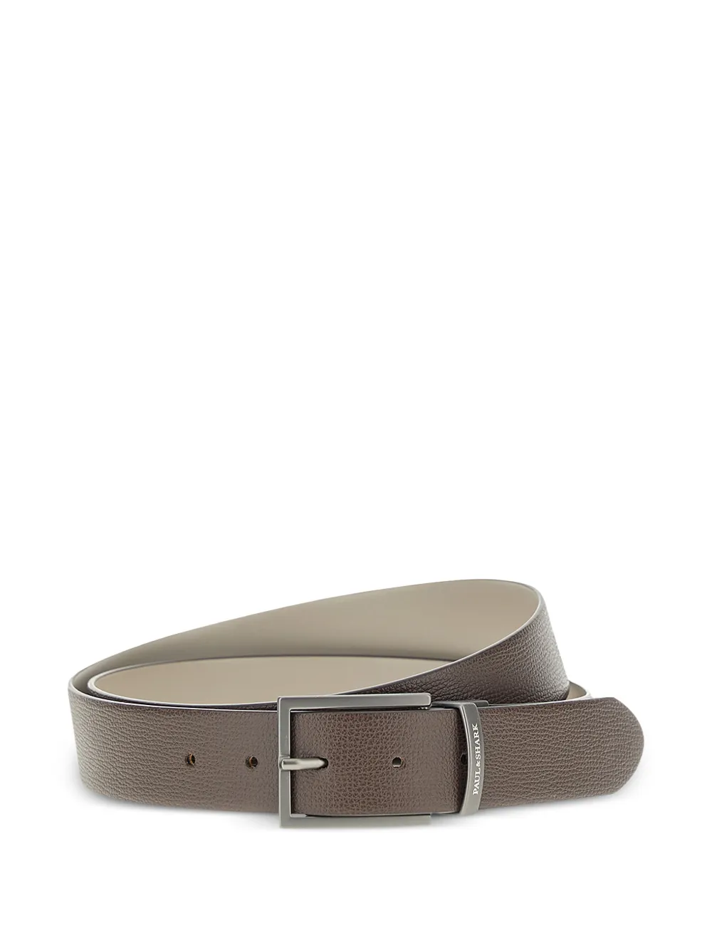 Paul & Shark reversible leather belt - Marrone