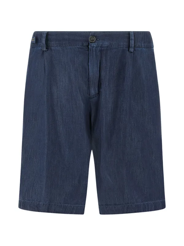 Paul & Shark Denim Bermuda Shorts in Blue