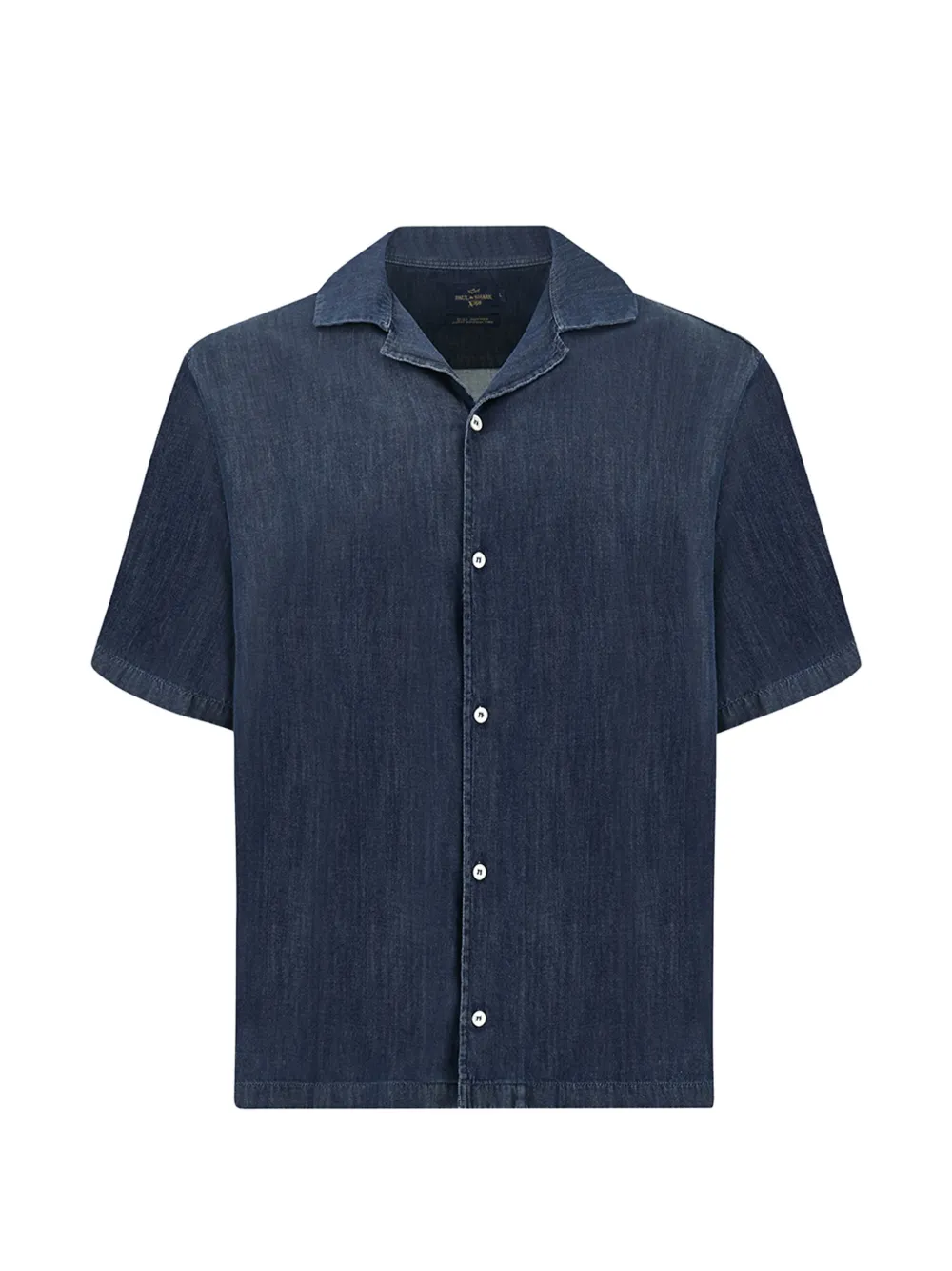 Paul & Shark denim button shirt - Blu