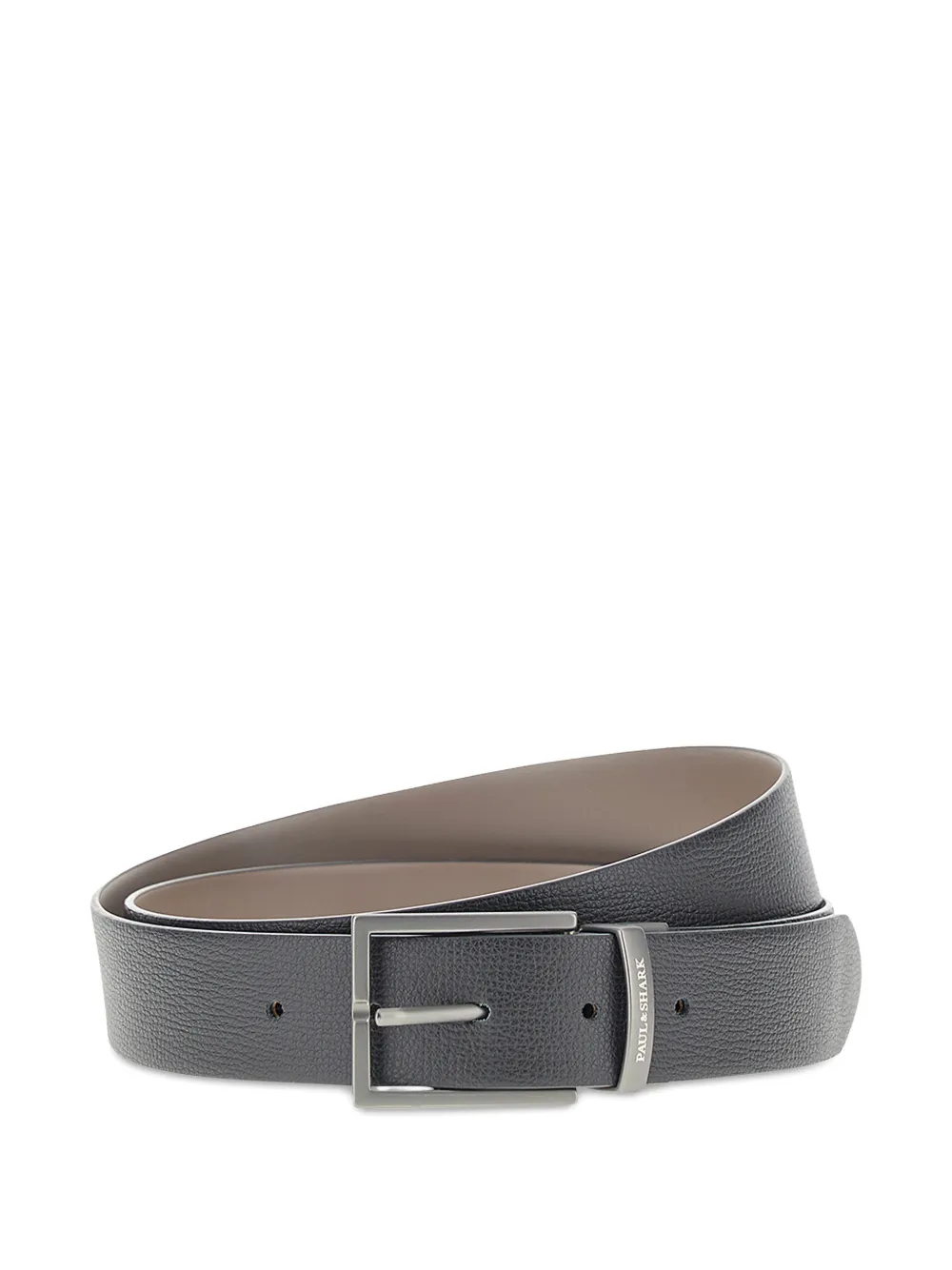 Paul & Shark reversible leather belt - Nero
