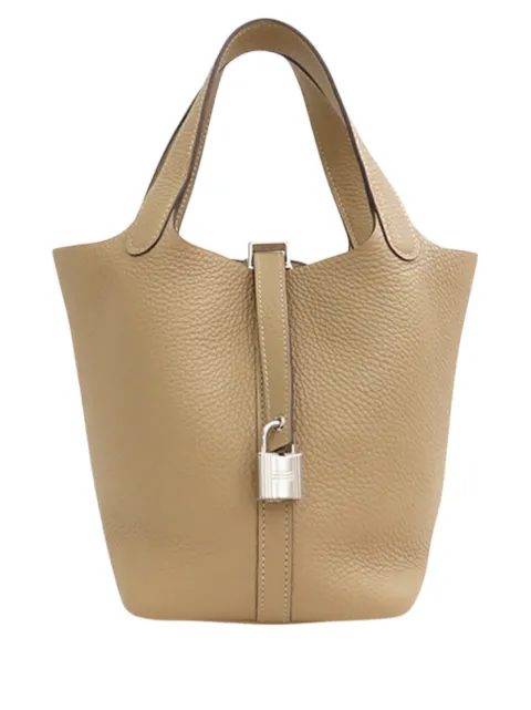 Hermès Pre-Owned 2023 Clemence Picotin Lock 18 håndtaske