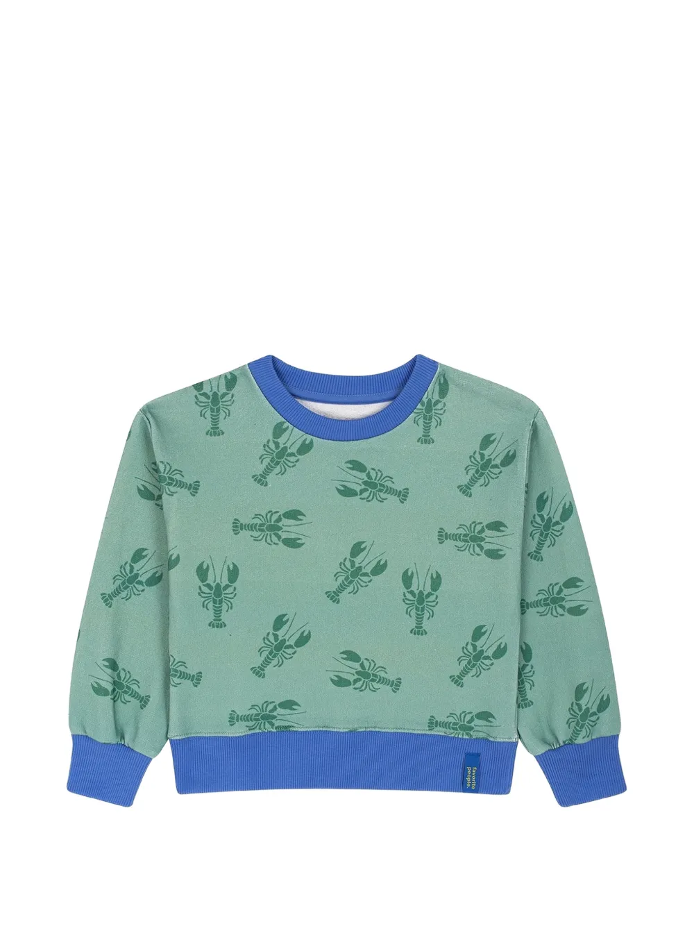 Favorite People Felpa Pesto con stampa - Verde