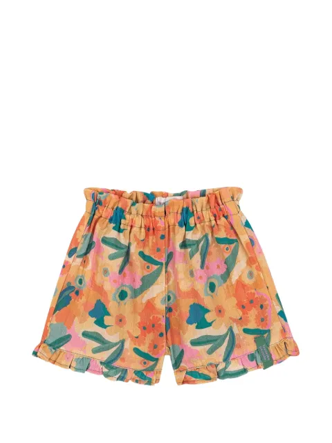 Favorite People Toscana ruffled floral print shorts