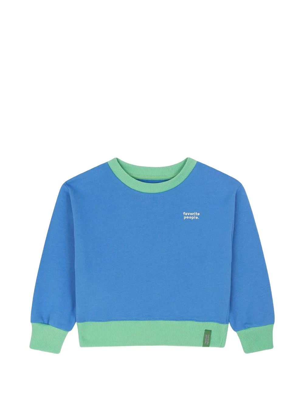 Favorite People Felpa Parmigiano con logo - Blu