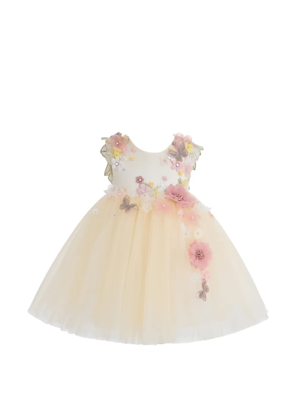 Tulleen Rosslyn tulle bow dress - Toni neutri