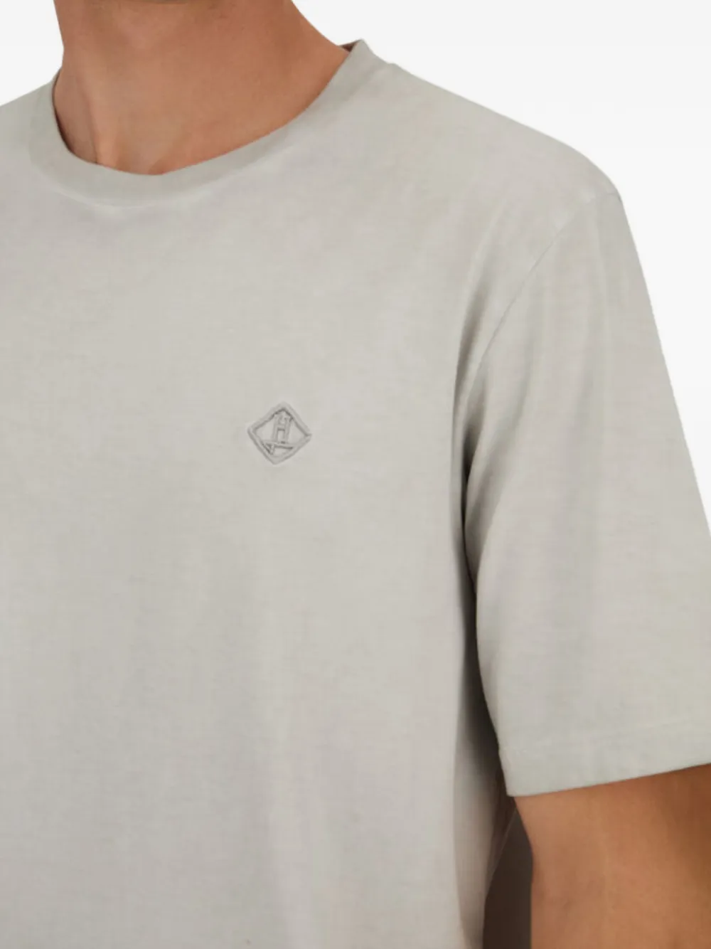  Herno Logo T-shirt - Grey 