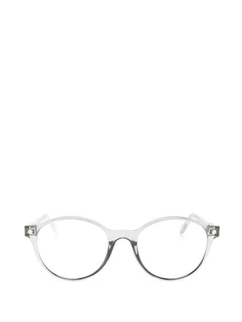 Snob clip-on round-frame glasses