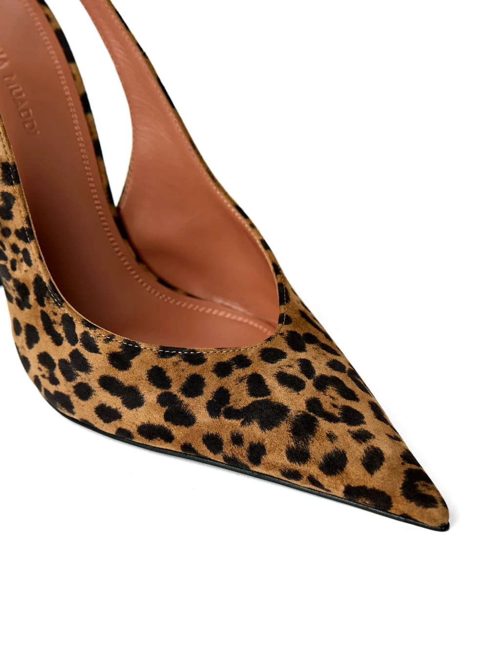 Amina Muaddi Anok slingback point pumps Bruin