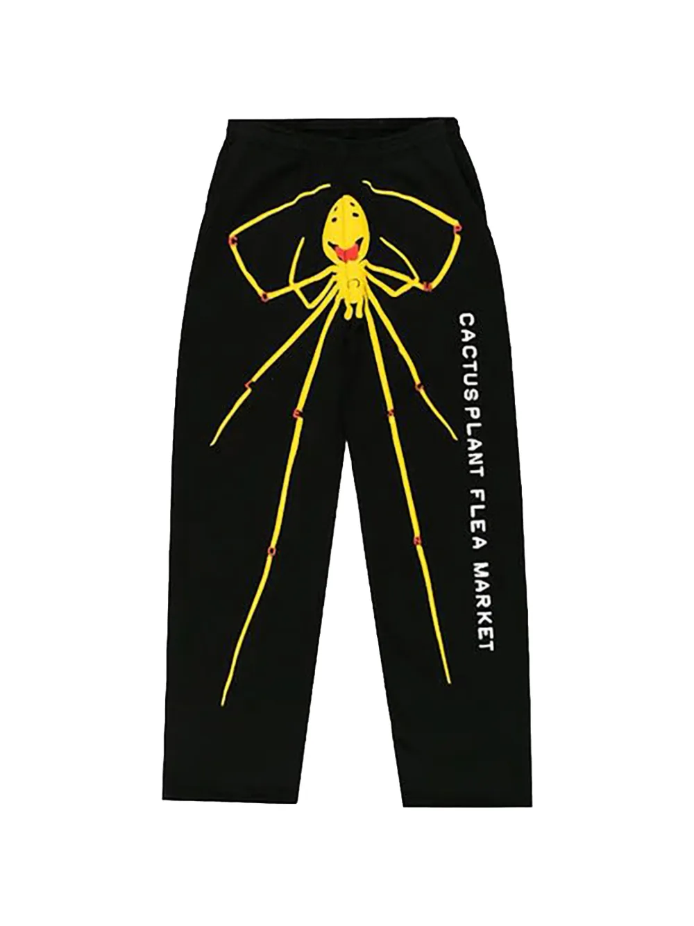 Travis Scott Cactus Plant Flea Market x ComplexCon Smiley Spider wide-leg track pants - Nero