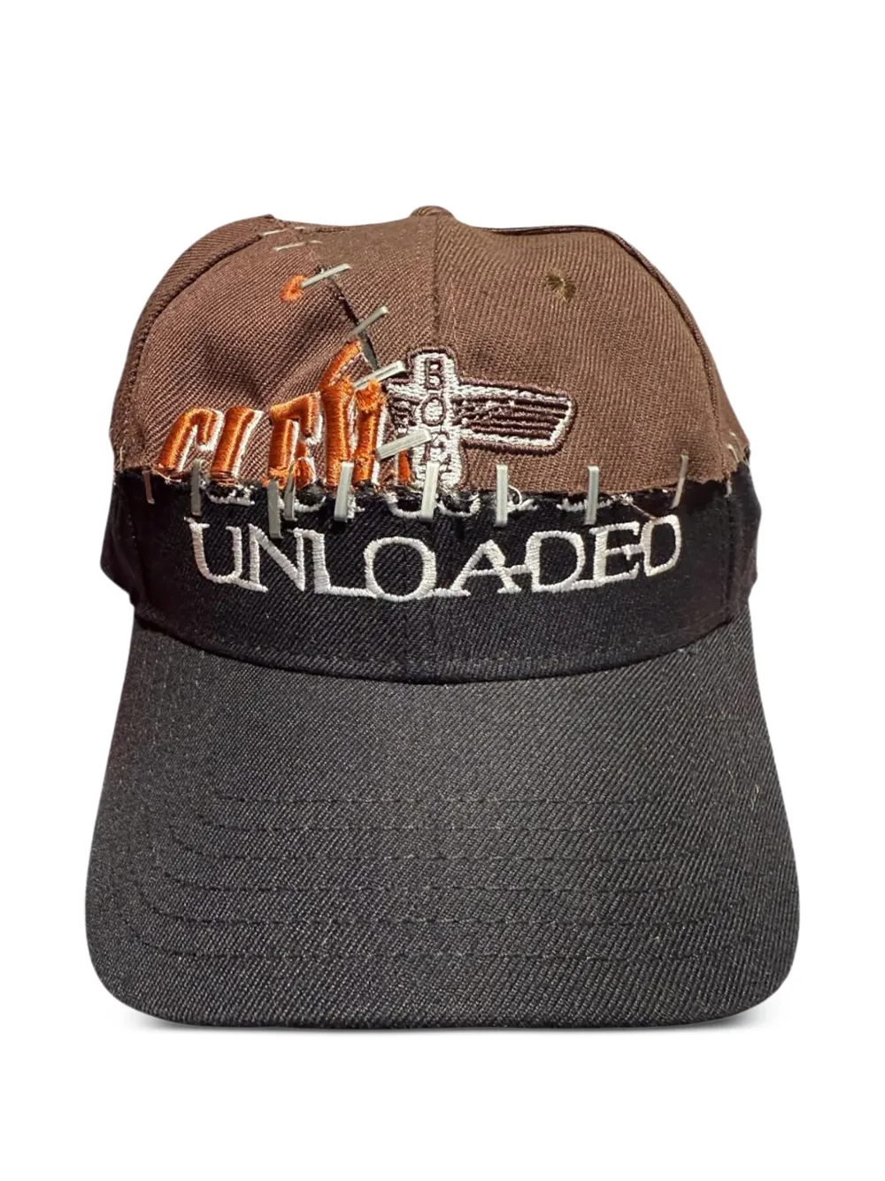 Travis Scott Cactus Jack X Kozaburo embroidered cap - Marrone