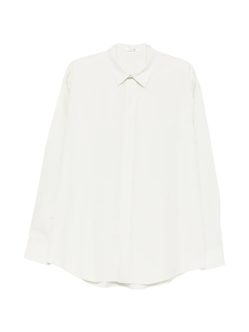 The Row Nilo long-sleeve shirt - Verde