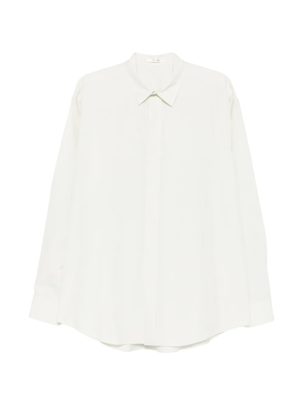 The Row Nilo long-sleeve shirt - Verde