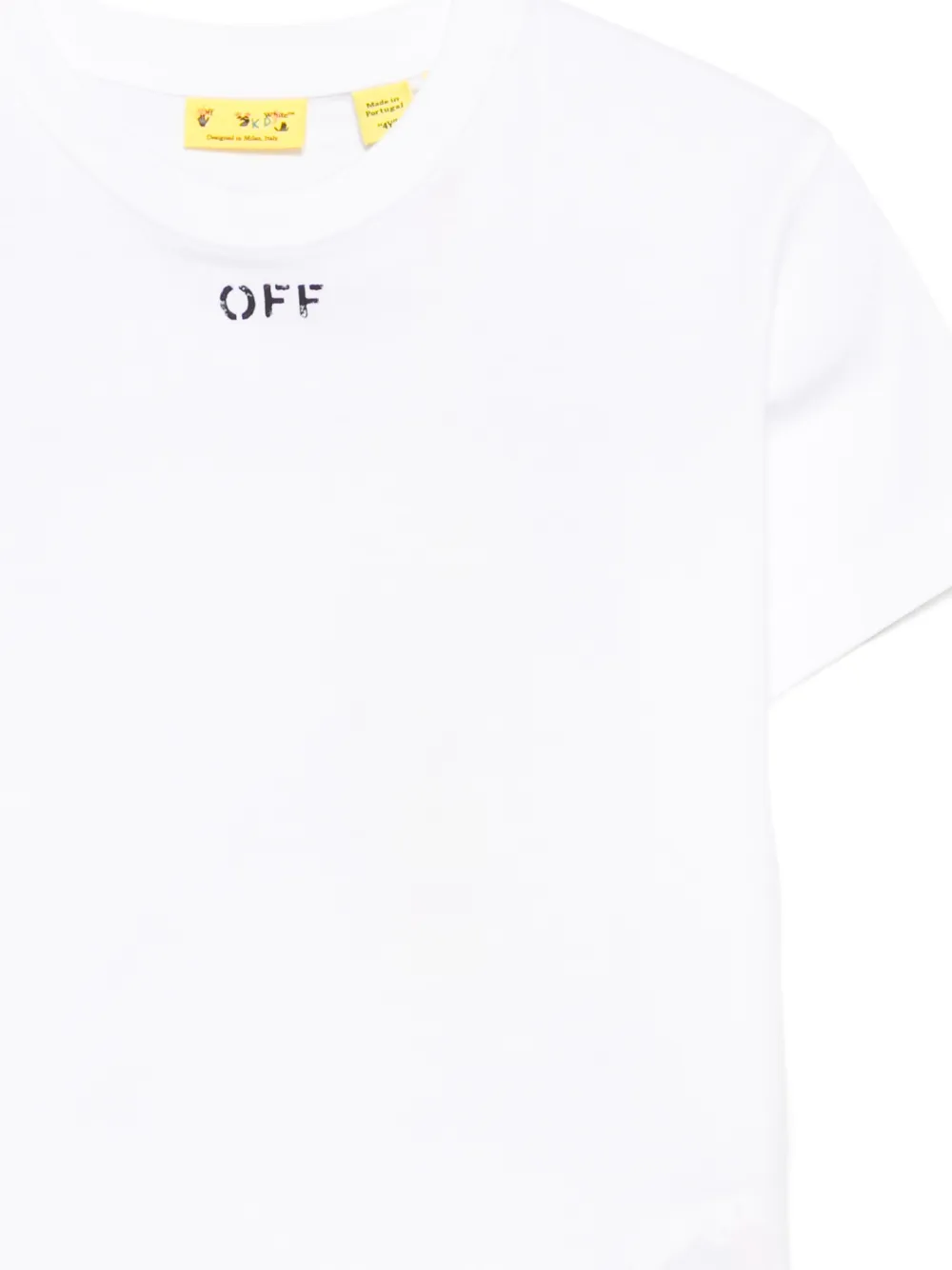Off-White Kids T-shirt met grafische Arrows-print Wit