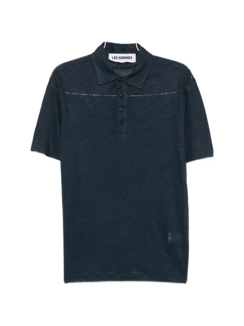 LES HOMMES short-sleeve polo shirt