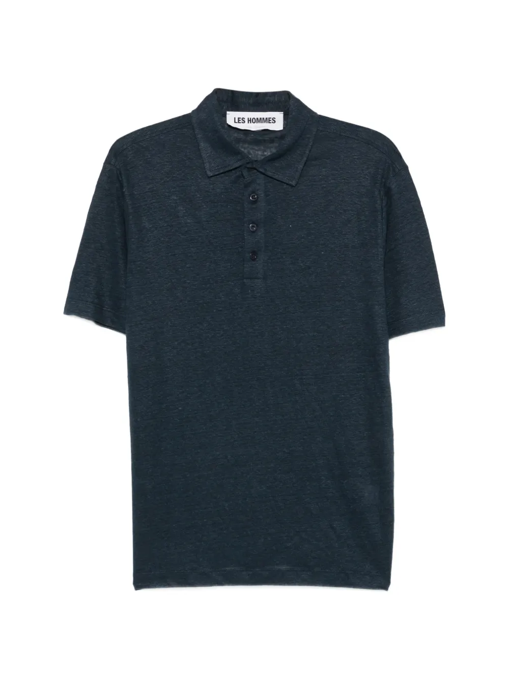 LES HOMMES short-sleeve polo shirt - Blu